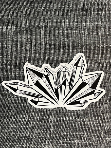 Ashy Anne CRYSTALS Sticker