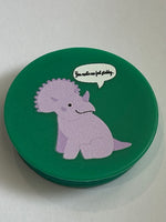 CLEARANCE Ashy Anne Sweary Dino Pop Sockets